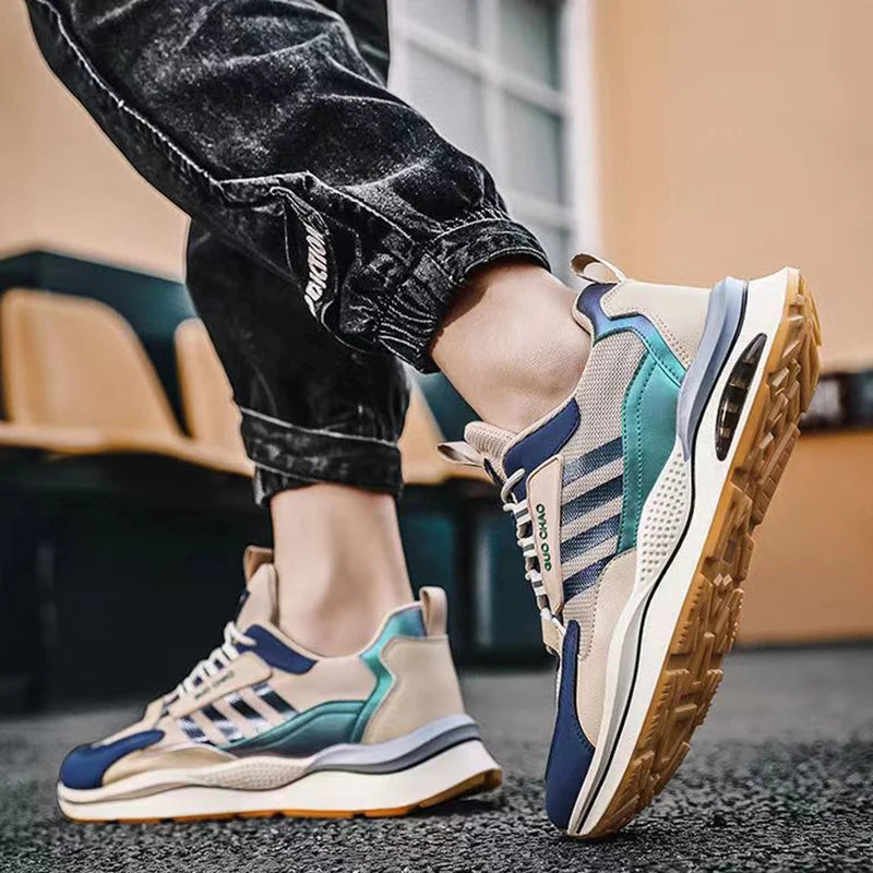 Oulylan Men Casual Sport Shoes Breathable Lightweight Sneakers, Running Shoes, Jogging, Tenis, Walking Shoes