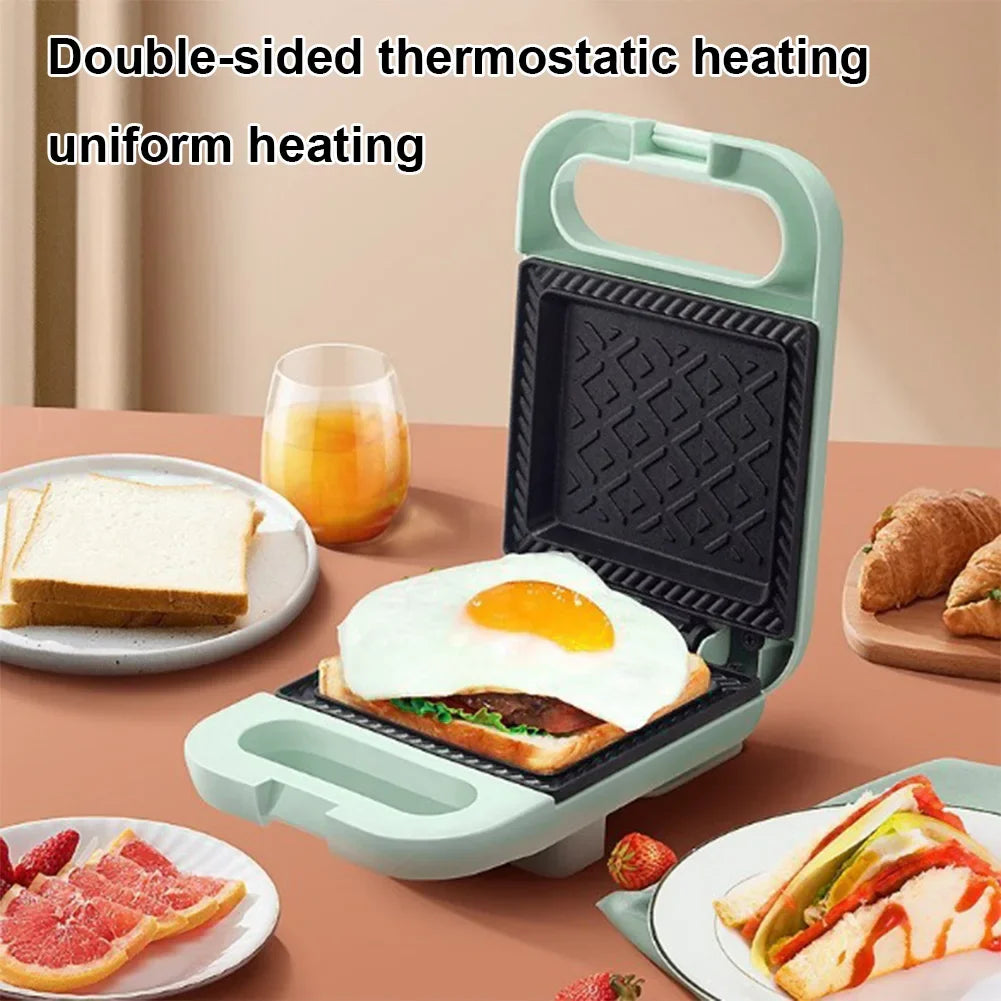Multifunction Sandwich Maker Toaster Breakfast Making, Machine Kitchen Pan Roast Meat Omelette