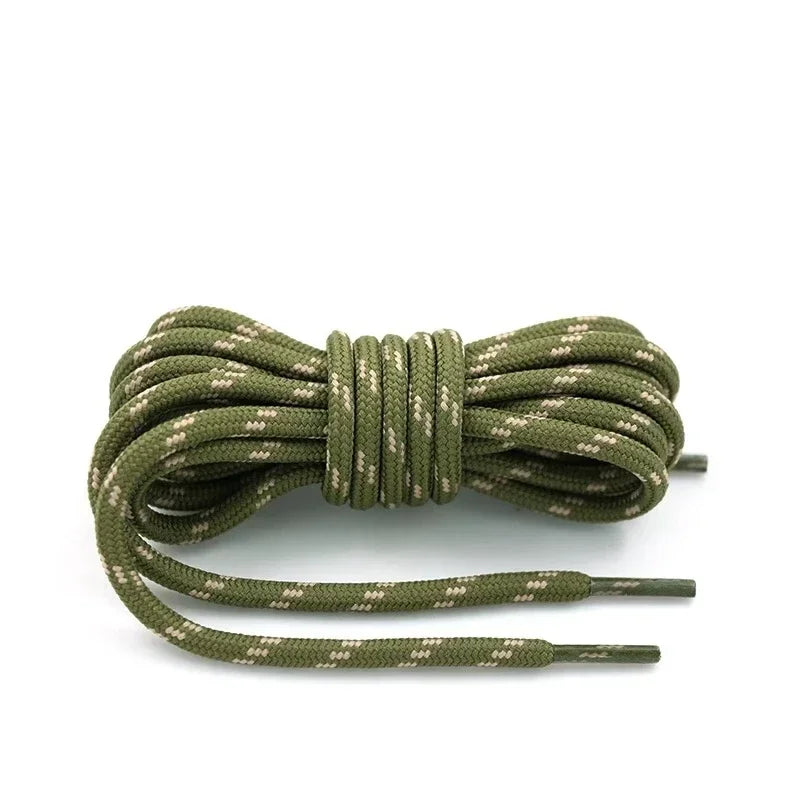 Outdoor Shoelaces Sports Casual Round Shoe laces Hiking Slip Rope