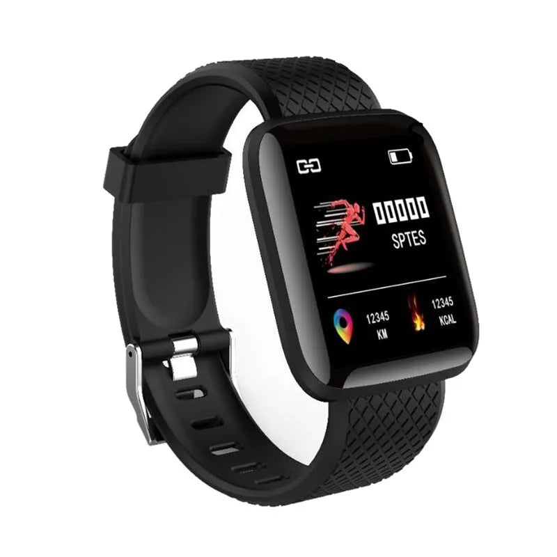 116 Plus Smart Watch Fitness Tracker Smartwatch Heart Rate Monitor Waterproof
