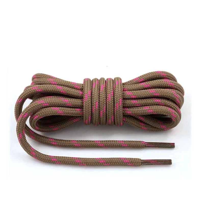 Outdoor Shoelaces Sports Casual Round Shoe laces Hiking Slip Rope