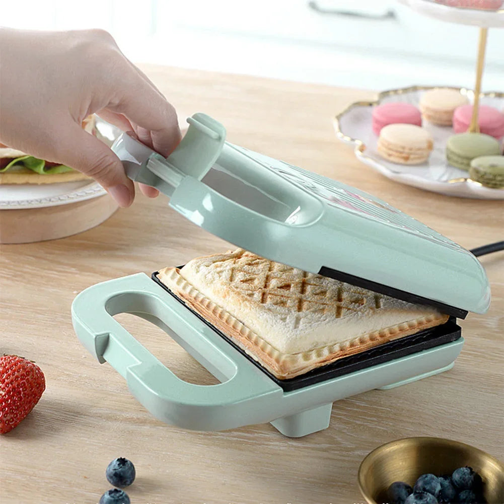 Multifunction Sandwich Maker Toaster Breakfast Making, Machine Kitchen Pan Roast Meat Omelette