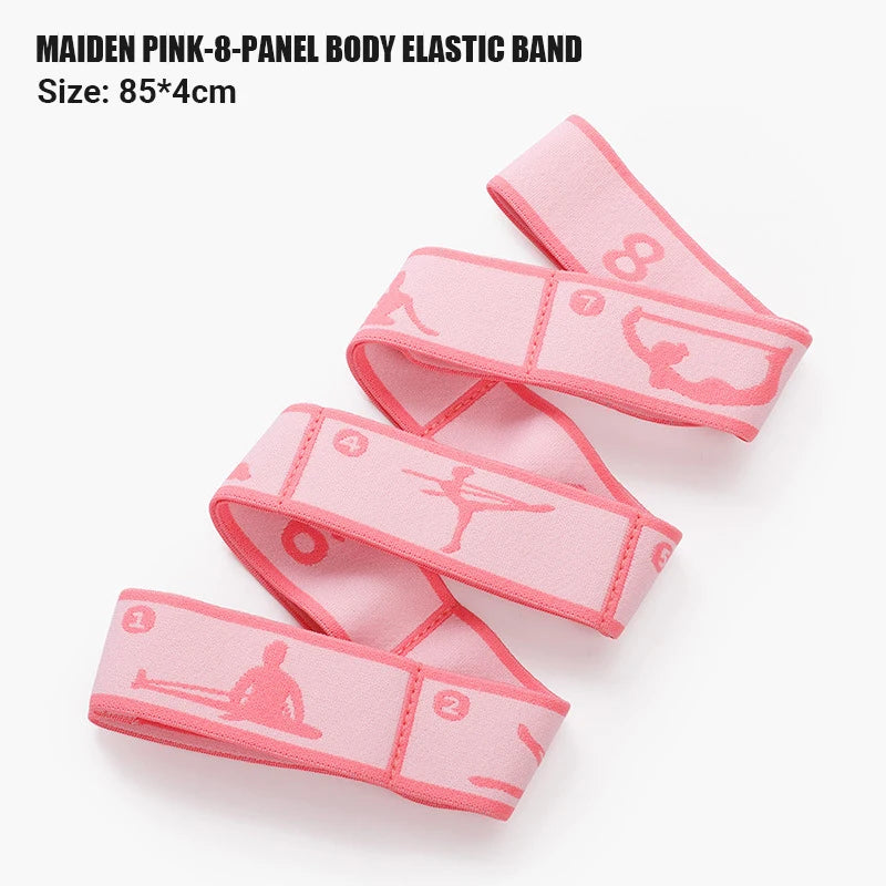 Multi-Section Elastic Yoga Resistance Bands Adult Child Dance Training