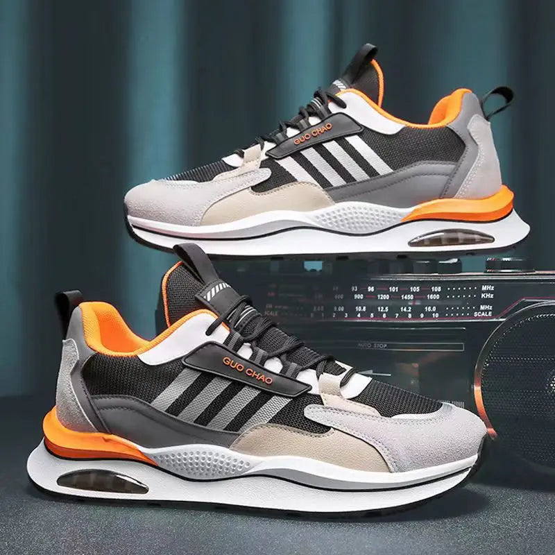 Oulylan Men Casual Sport Shoes Breathable Lightweight Sneakers, Running Shoes, Jogging, Tenis, Walking Shoes
