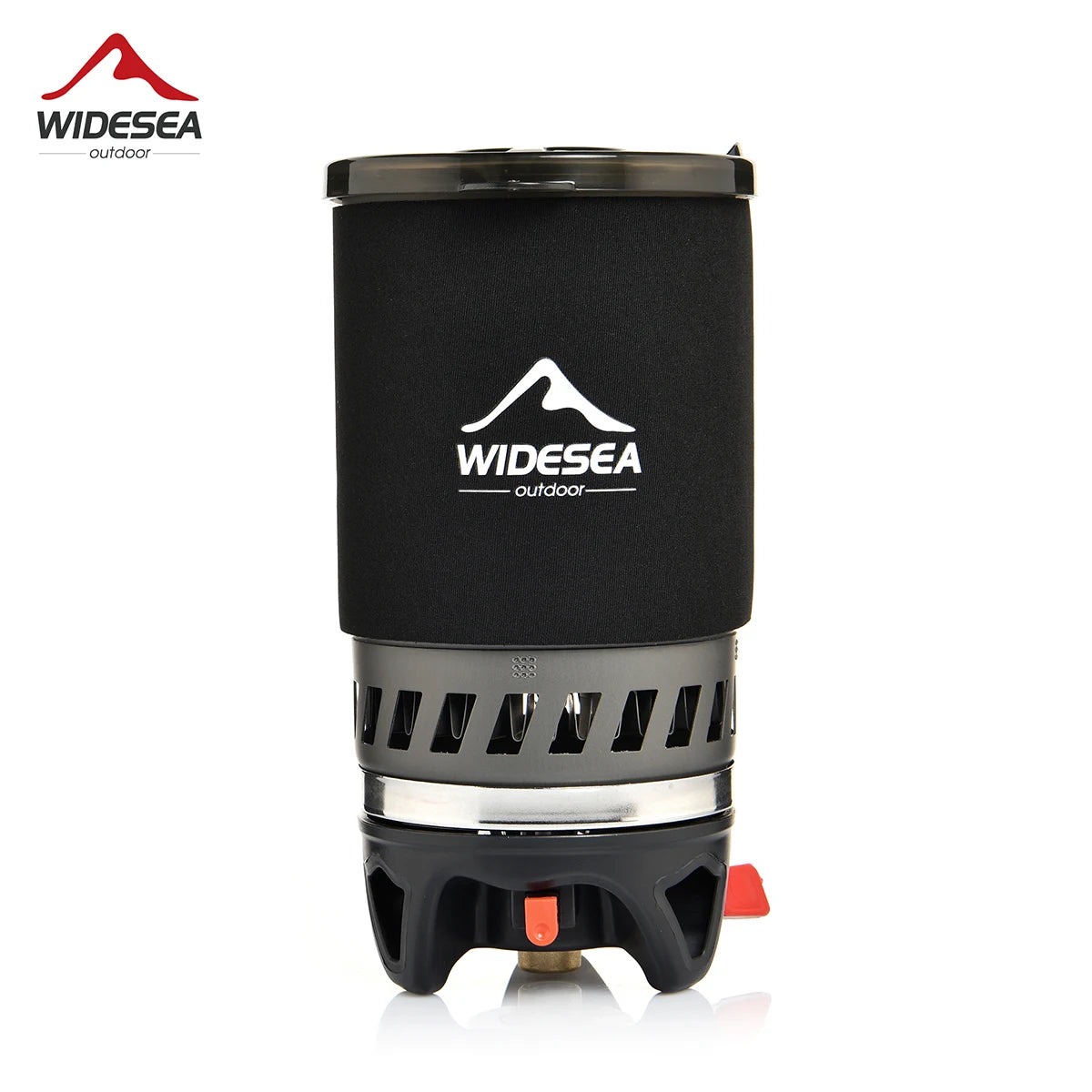 Widesea Camping Cooking System with Heat Exchanger Outdoor Gas Stove Burner Tourist