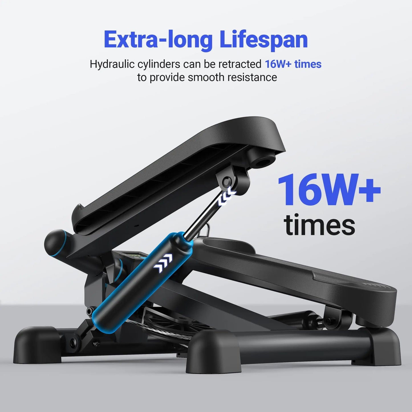 MERACH Mini Stepper for Exercise Twist Stair Stepper 330LBS