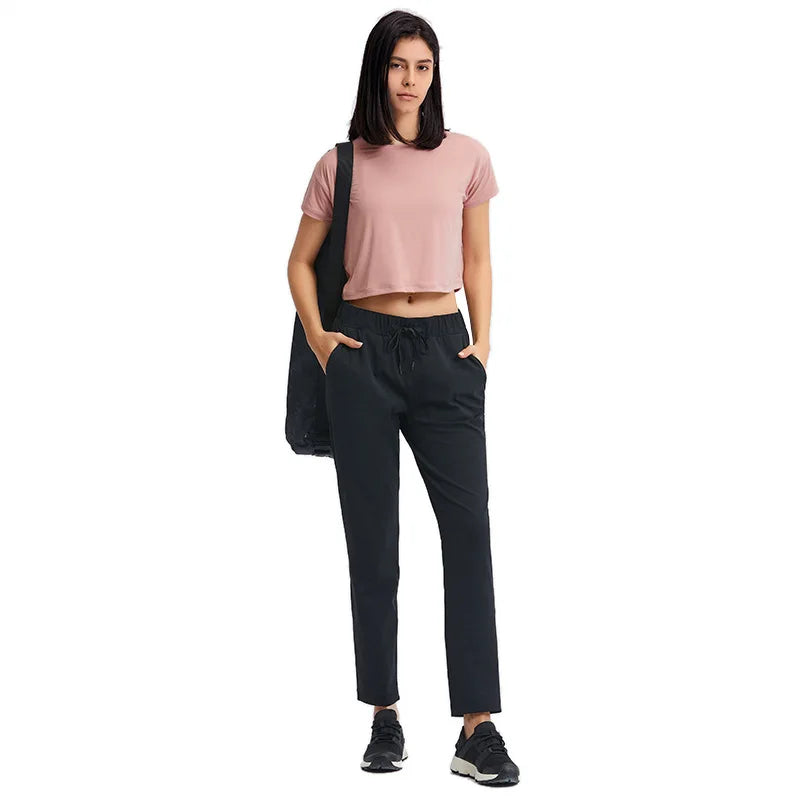 Loose Blouses Women Seamless Sport t-Shirts Sexy Yoga Crop Running Shirts Fitness Gym Crop Tops