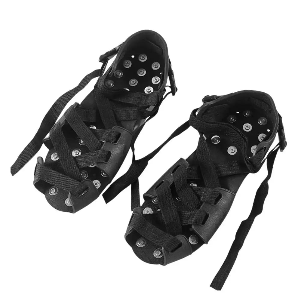 Snow Crampons Non-Slip Shoe Covers Elastic Fit Ice Fishing Shoes Outdoor Mountaineering And Rock Climbing Fishing Supplies