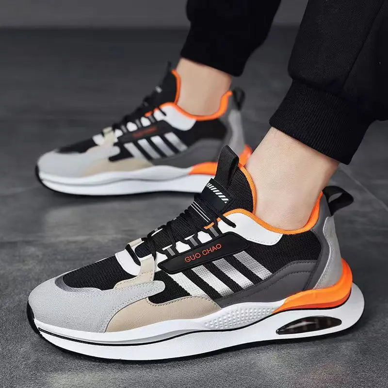 Oulylan Men Casual Sport Shoes Breathable Lightweight Sneakers, Running Shoes, Jogging, Tenis, Walking Shoes