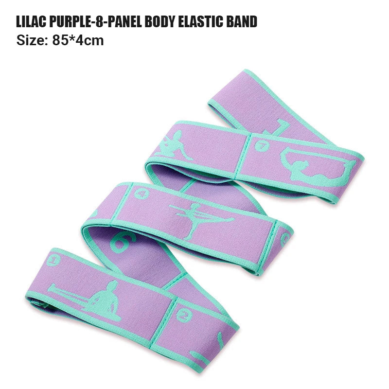 Multi-Section Elastic Yoga Resistance Bands Adult Child Dance Training
