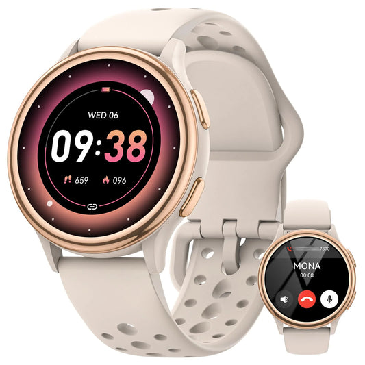 Women [400+Watch Faces/Calls/Female Health], 1.27" for iPhone ＆ Android