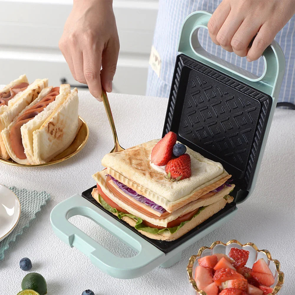 Multifunction Sandwich Maker Toaster Breakfast Making, Machine Kitchen Pan Roast Meat Omelette
