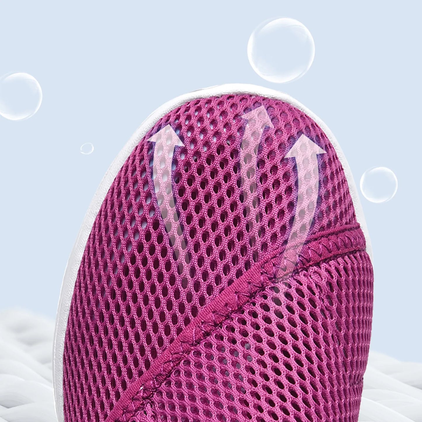 Women Slip On Sneaker Breathable Walking Shoes, For Swollen Feet Soft Sole Flats