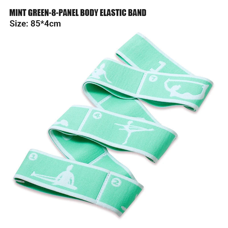 Multi-Section Elastic Yoga Resistance Bands Adult Child Dance Training