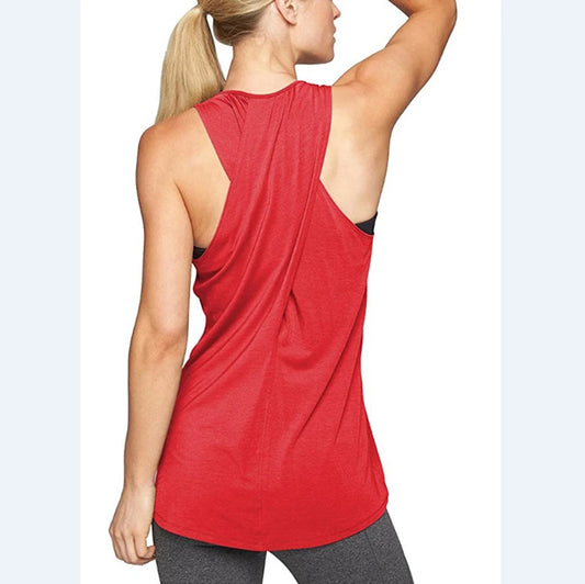 1PC Women's Yoga Shirts Sleeveless,Athletic Fitness Racerback Sports Vest