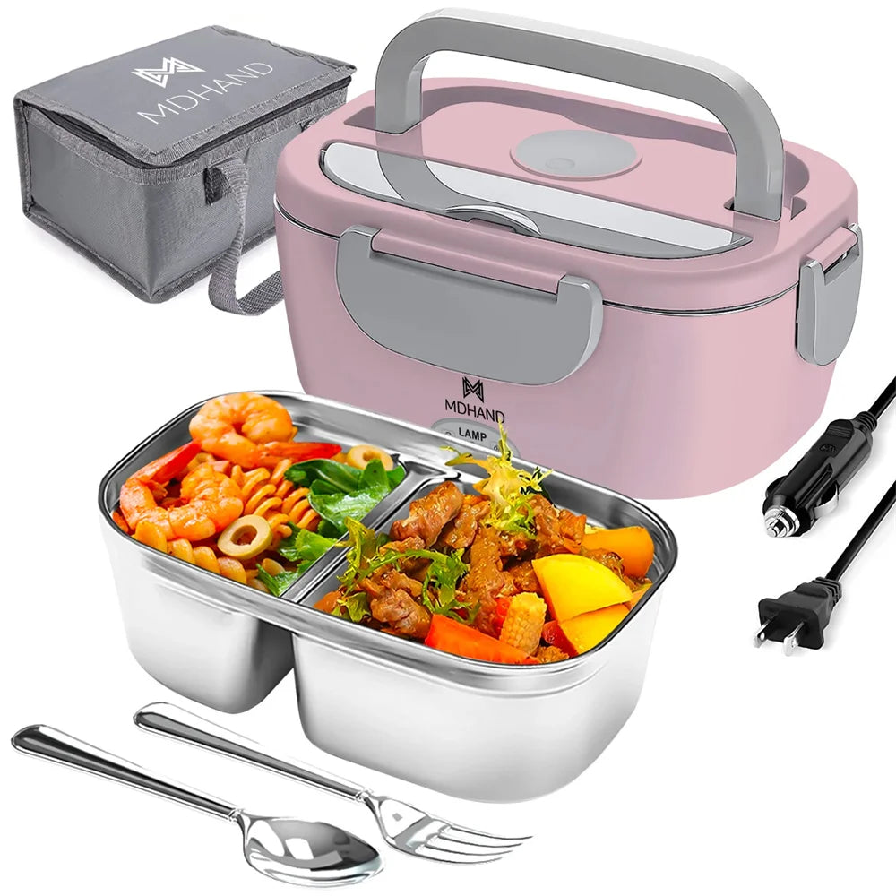 65W 1.5L Electric Lunch Box Food Warmer Portable Food Heater