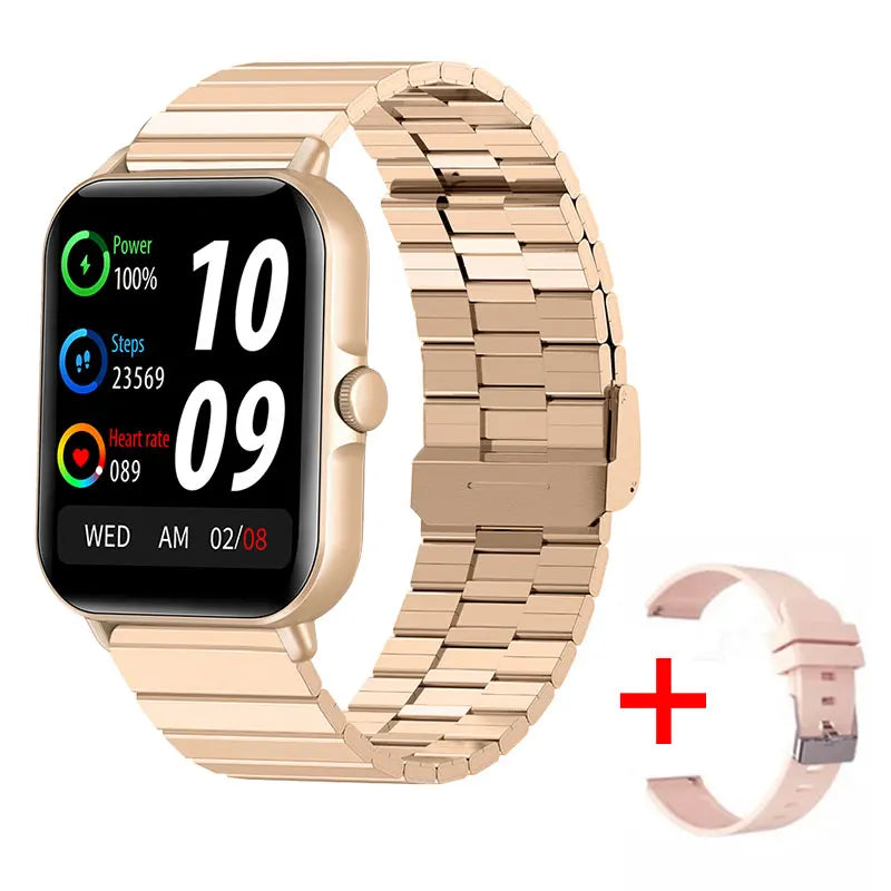 2024 2.01'' Smart Watch Bluetooth for Men Women iPhone Android