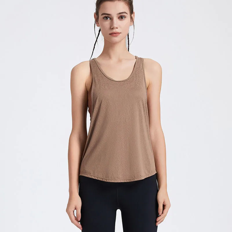 Women Sexy Gym Tops Sleeveless Yoga Tops Sport Shirt Gym Yoga Tops