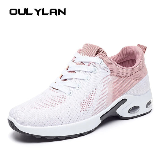 Women's Sports Shoes, Casual Sneakers,Running, Fashion Urltra Light, Knit Breathable