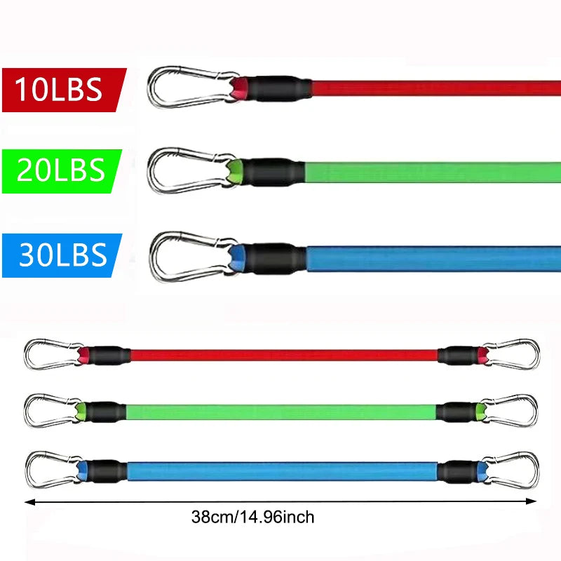 Elastic Resistance Band Set with Ankle Straps Bands for Men And Women