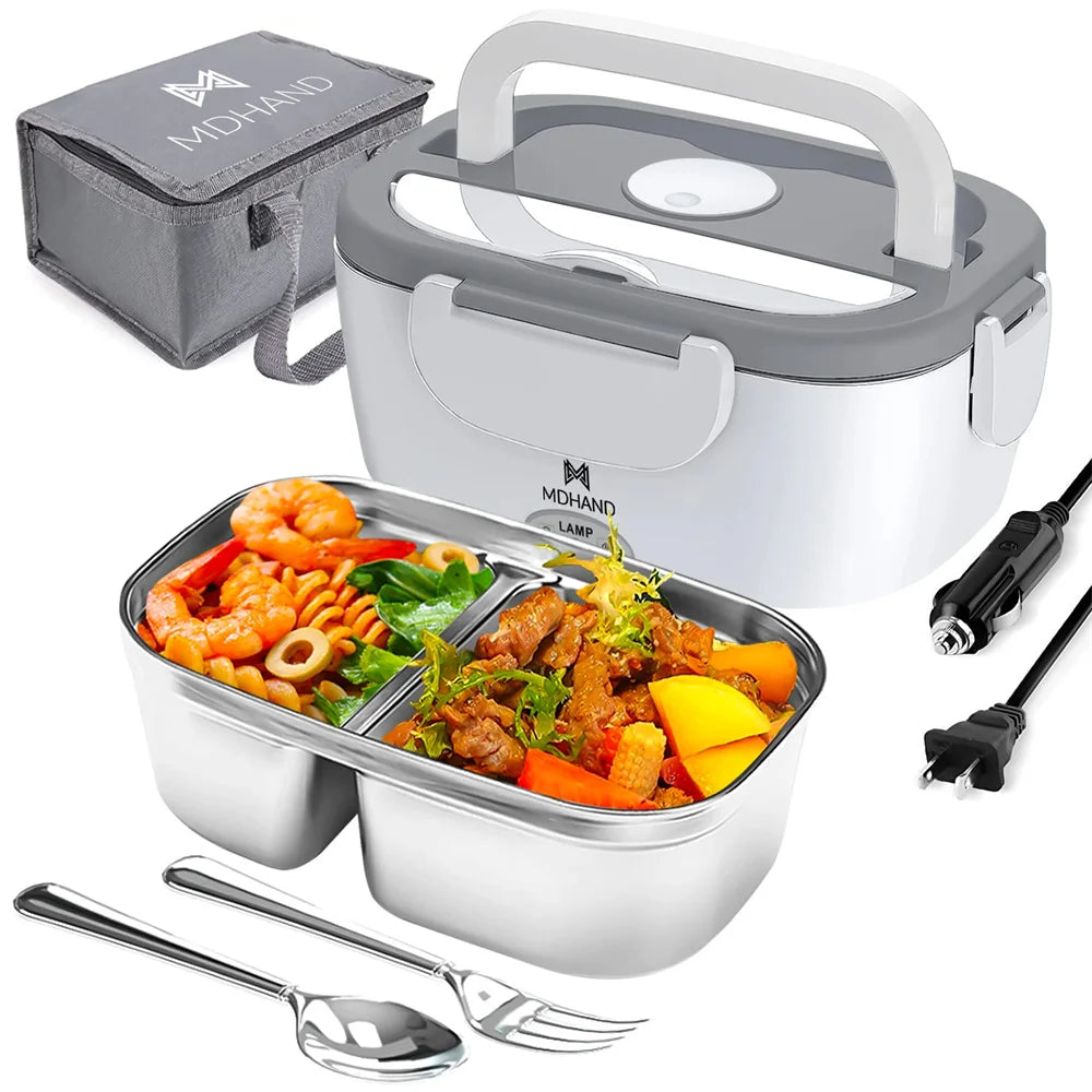 65W 1.5L Electric Lunch Box Food Warmer Portable Food Heater