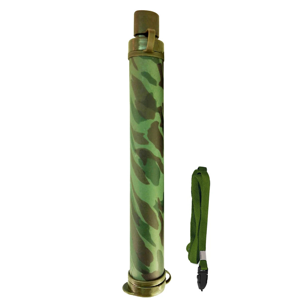 Outdoor Water Filter Filtration System Portable Drinking Water Filtering Survival Tool