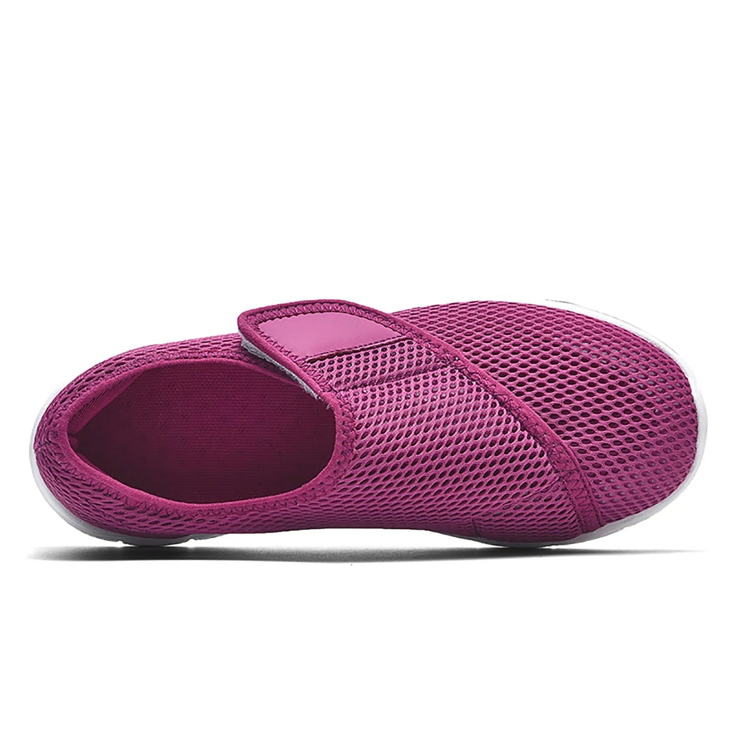 Women Slip On Sneaker Breathable Walking Shoes, For Swollen Feet Soft Sole Flats