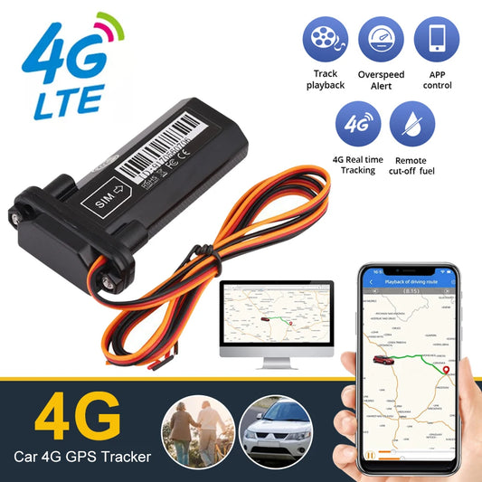 4G GPS Tracker Locator with Real Time Tracking Free APP