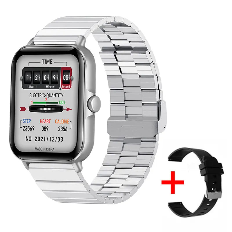 2024 2.01'' Smart Watch Bluetooth for Men Women iPhone Android