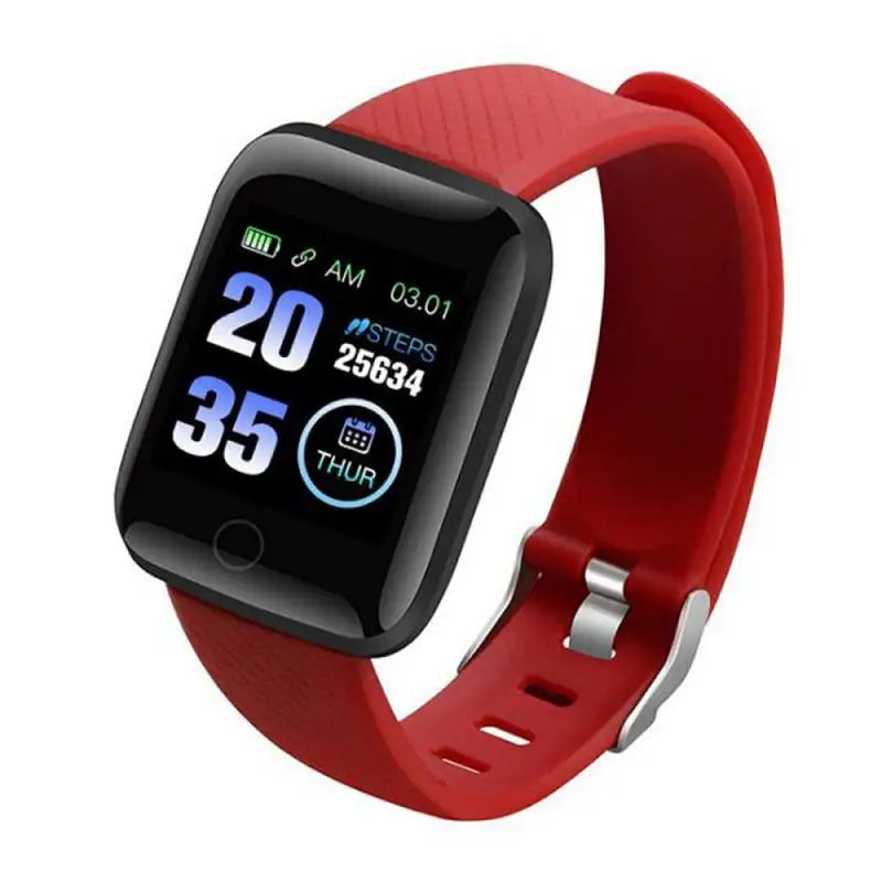 116 Plus Smart Watch Fitness Tracker Smartwatch Heart Rate Monitor Waterproof