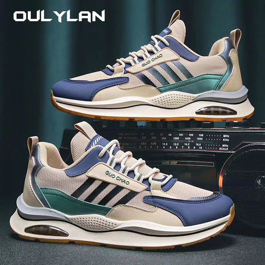 Oulylan Men Casual Sport Shoes Breathable Lightweight Sneakers, Running Shoes, Jogging, Tenis, Walking Shoes