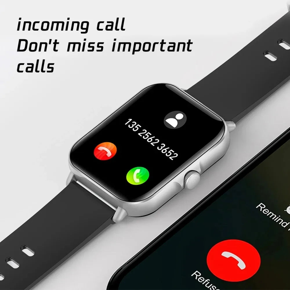 2024 2.01'' Smart Watch Bluetooth for Men Women iPhone Android