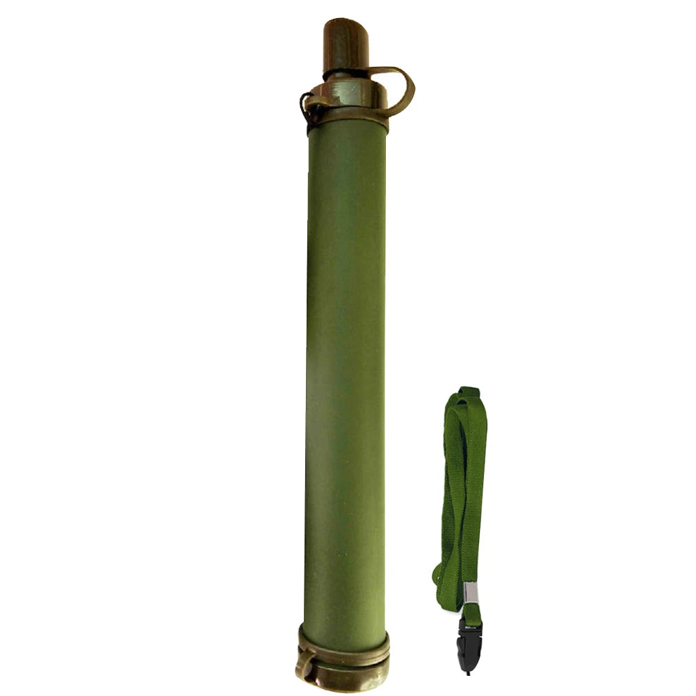 Outdoor Water Filter Filtration System Portable Drinking Water Filtering Survival Tool