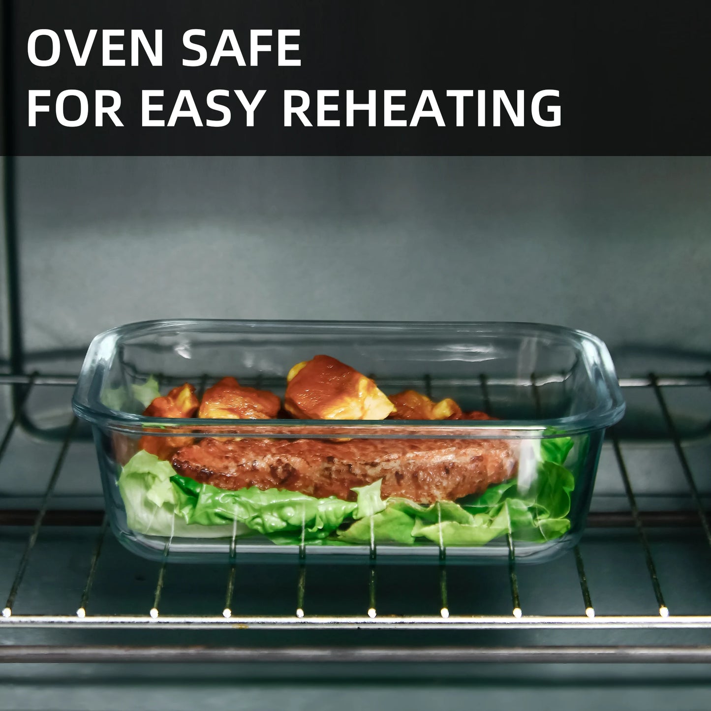Glass Food Storage Containers with Lids, [24 Piece] Meal Prep Containers for Food Storage.